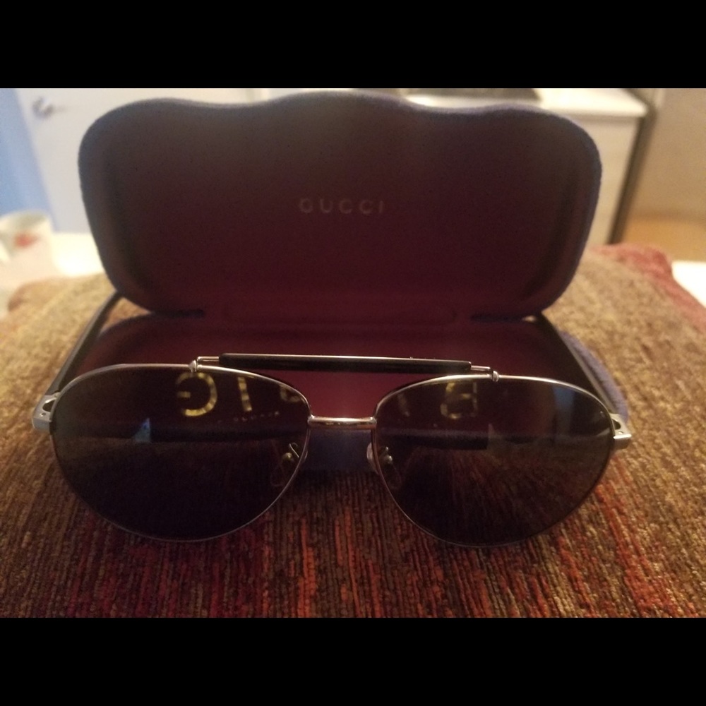 Gucci GG0014S Polarized Sunglasses..